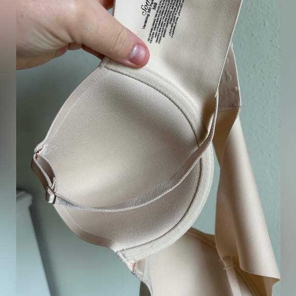 Soma Vanishing 360 Perfect Coverage Light Pink Pale Sand Underwire Bra 36 B - Picture 6 of 6